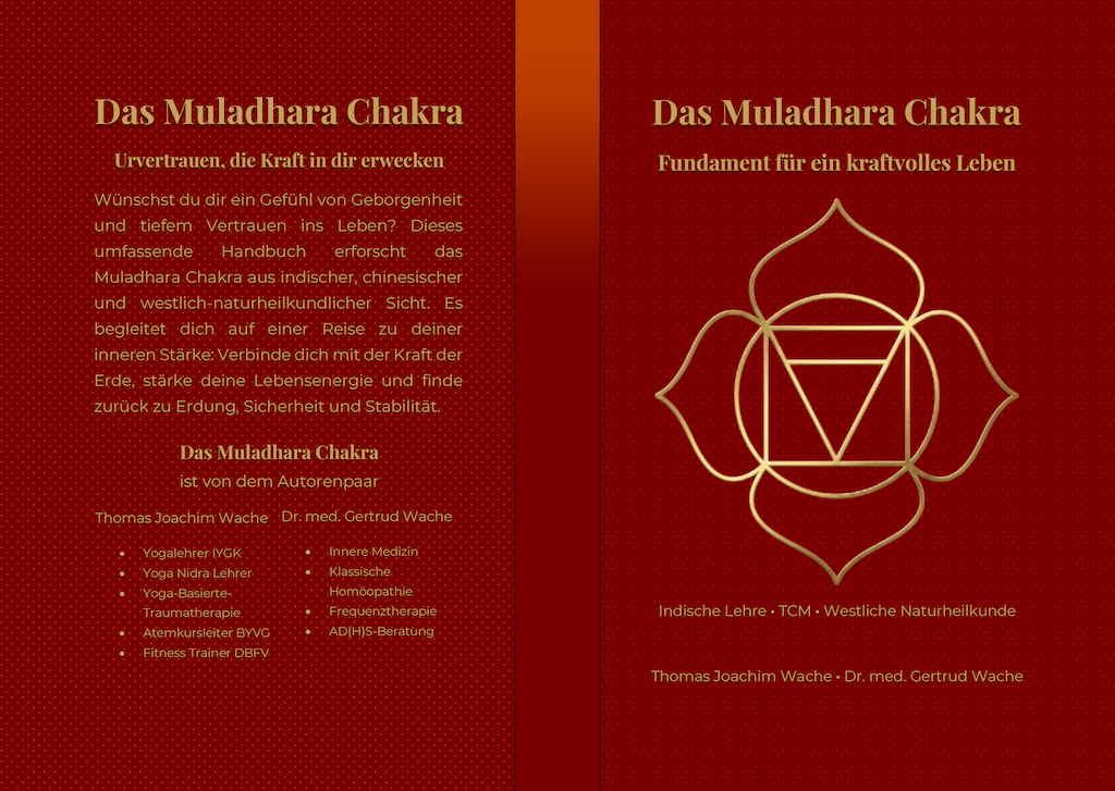 Klappentext_Cover_Muladhara_V5.1 Buchcover von "Das Muladhara Chakra - Fundament für ein kraftvolles Leben"