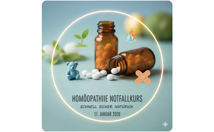 Abbildung von zwei Fläschchen mit Globuli und einem kleinen Teddybären.