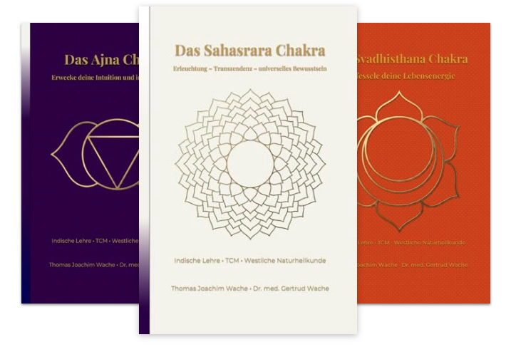 Buchcover der Buchreihe zu den 7 Hauptchakren.